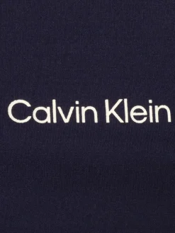 Calvin Klein Womens Vesey Short Sleeve Polo - Navy