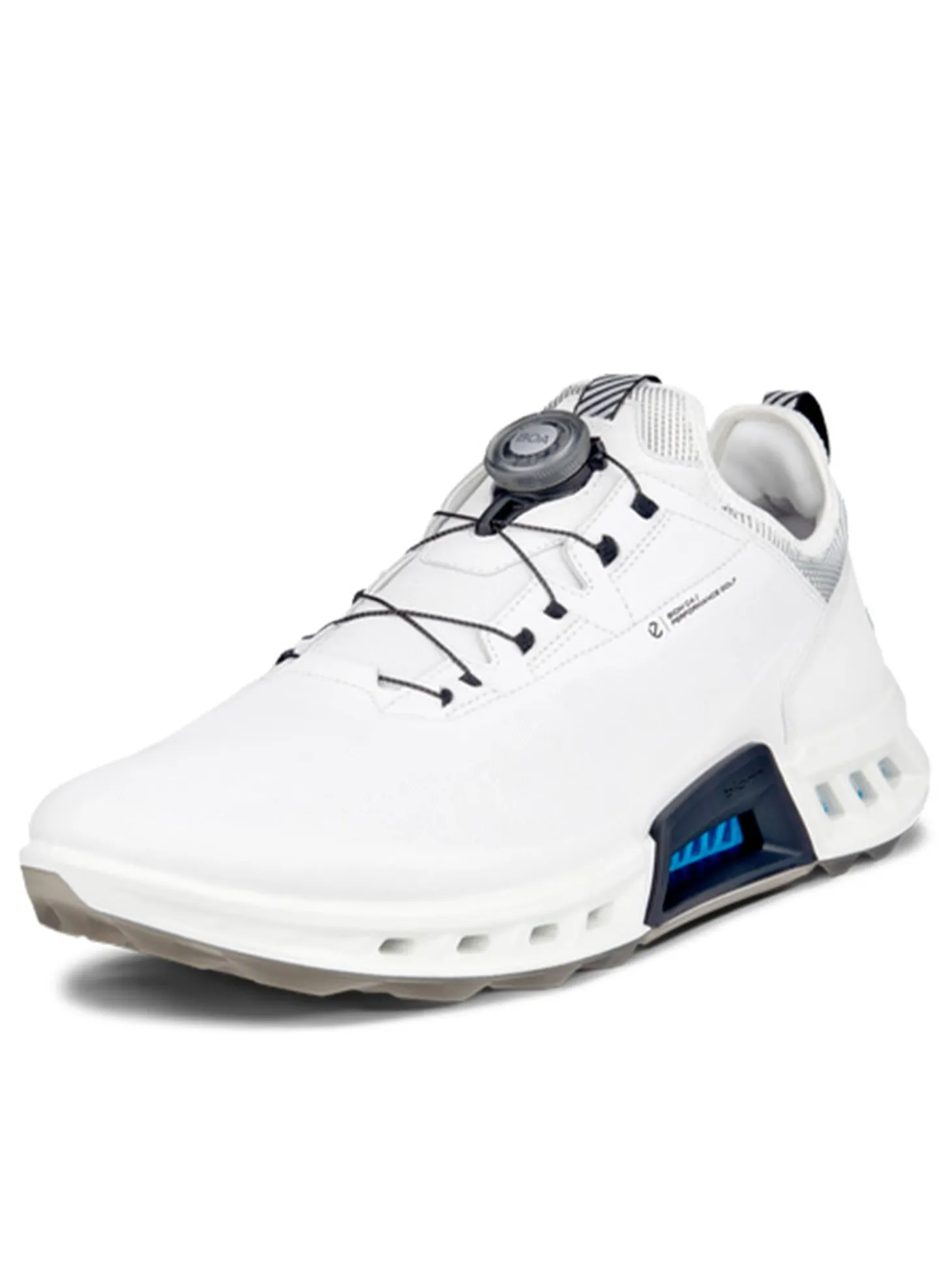 Ecco M BIOM C4 BOA Golf Shoes - White/Black