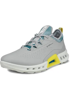 Ecco M BIOM C4 Golf Shoes - Concrete/Bay Green