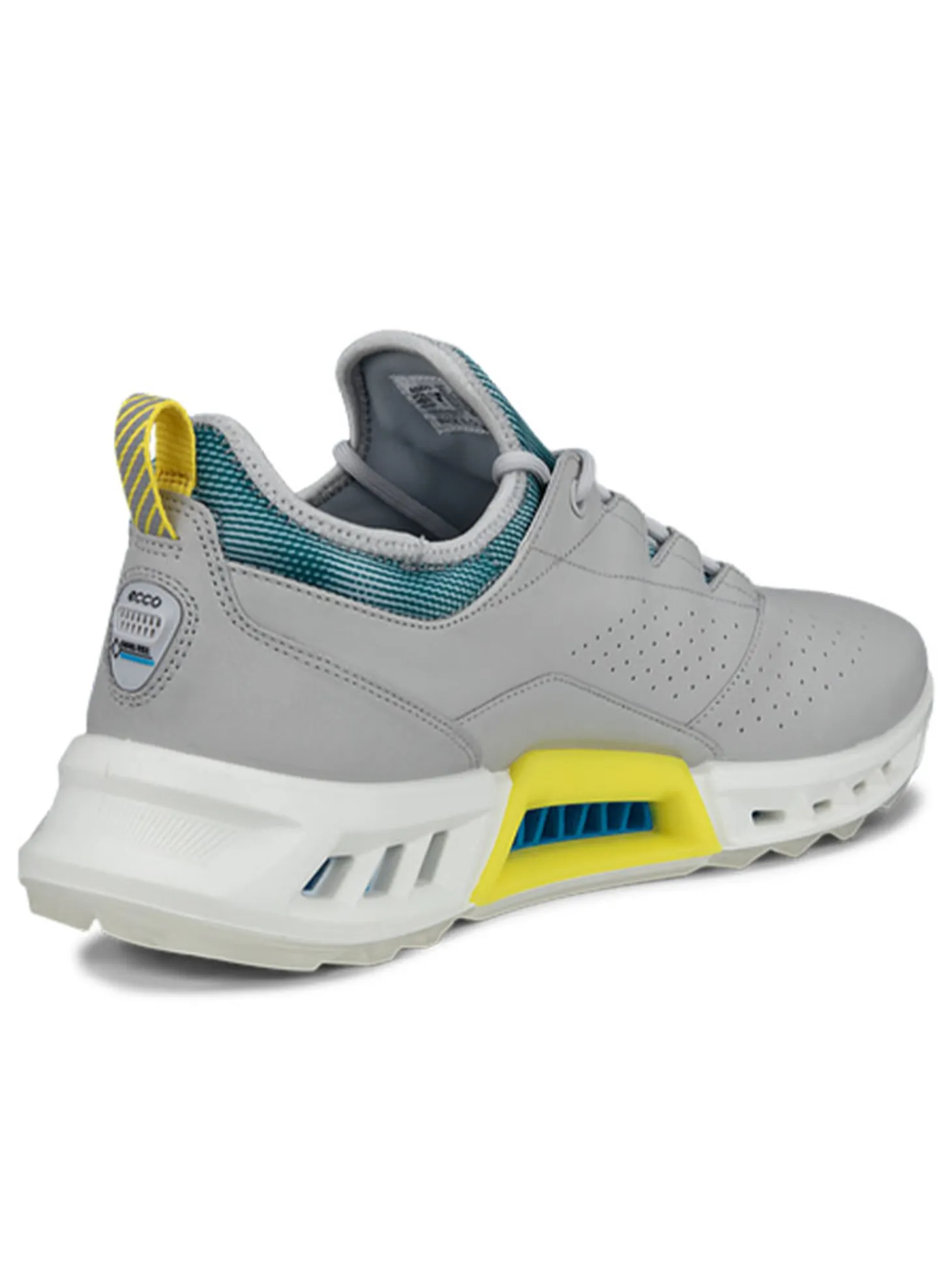 Ecco M BIOM C4 Golf Shoes - Concrete/Bay Green