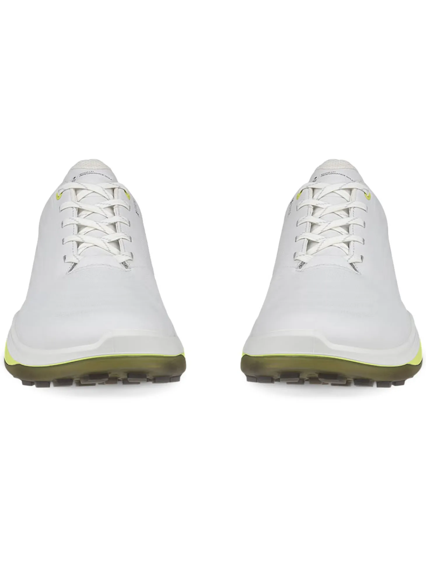 Ecco M LT1 Golf Shoes - White/Lime