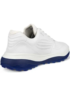 Ecco M LT1 Golf Shoes - White/Blue