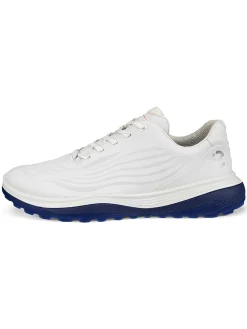 Ecco M LT1 Golf Shoes - White/Blue