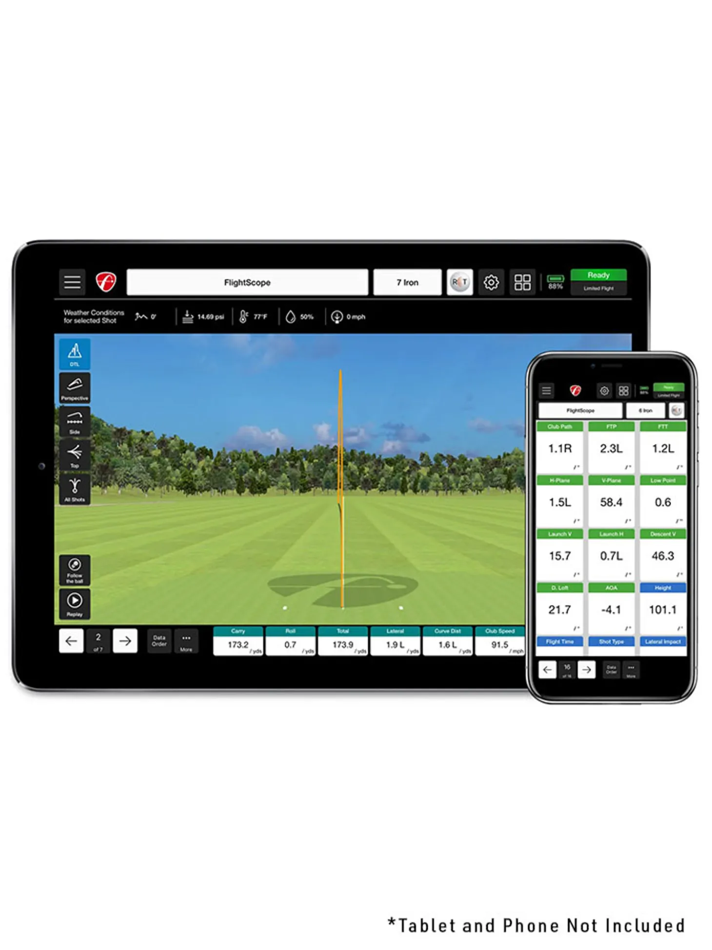 Flightscope Mevo+ Pro Package Software