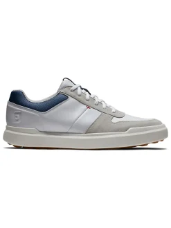 FootJoy Contour Casual Golf Shoes - White/Grey