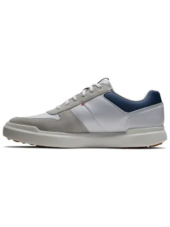 FootJoy Contour Casual Golf Shoes - White/Grey