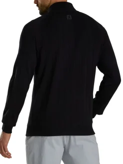 FootJoy Drop Needle Pullover - Black