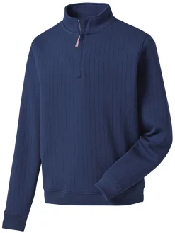 FootJoy Drop Needle Pullover - Navy