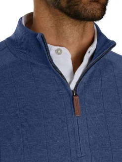 FootJoy Drop Needle Pullover - Navy