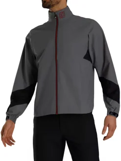 FootJoy HydroLite X Rain Jacket - Charcoal/Black