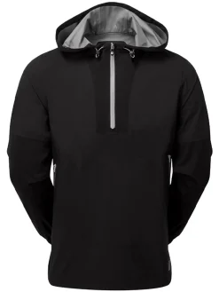 FootJoy HydroLite X Rain Hoodie - Black