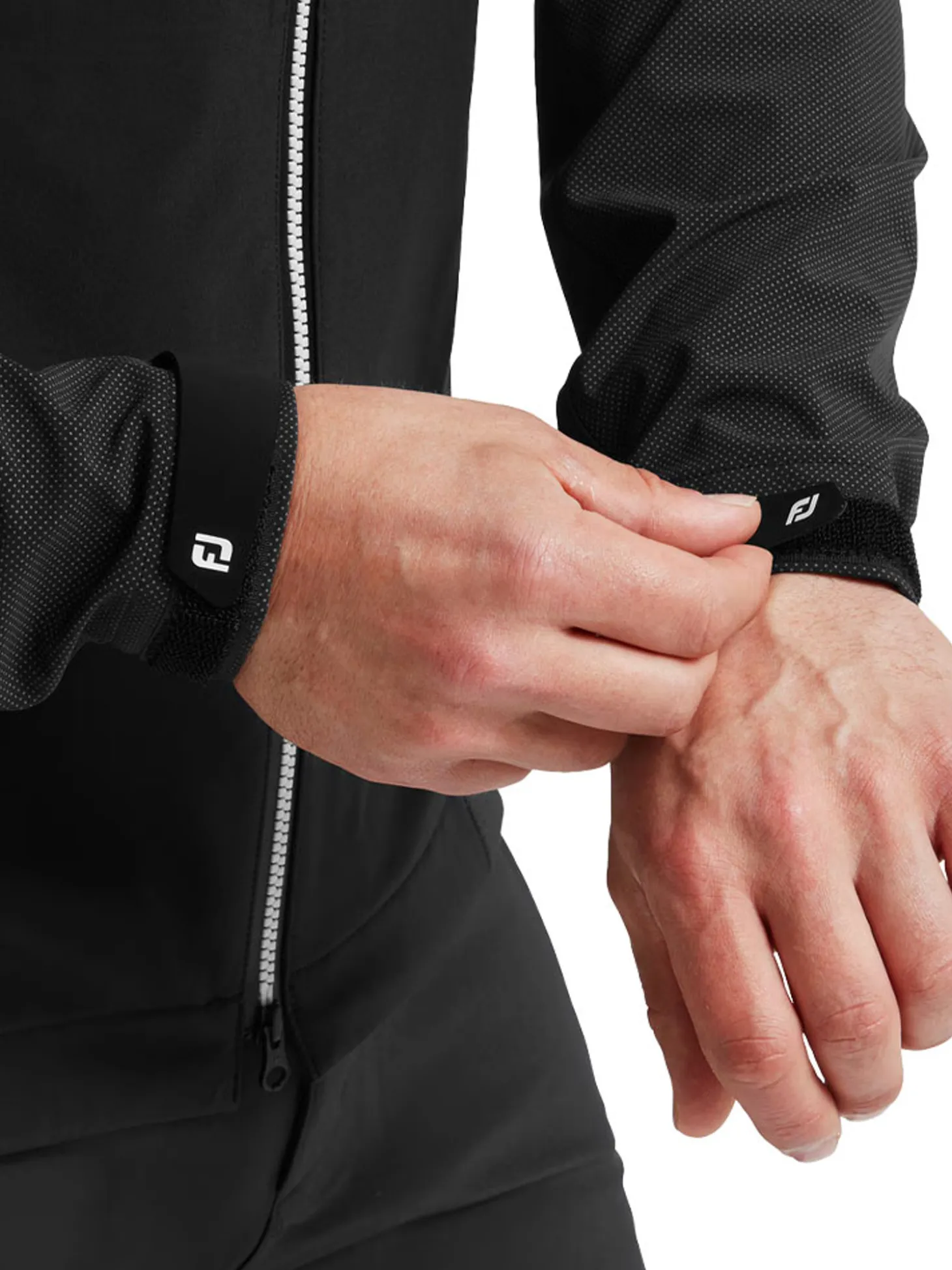 FootJoy HydroTour Rain Jacket - Black
