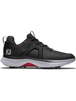 FootJoy HyperFlex Golf Shoes - Black/White/Red