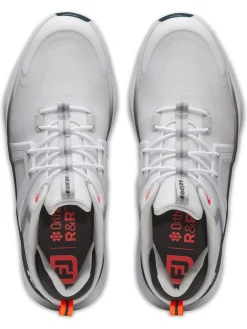 FootJoy HyperFlex Golf Shoes - White/Black/Red