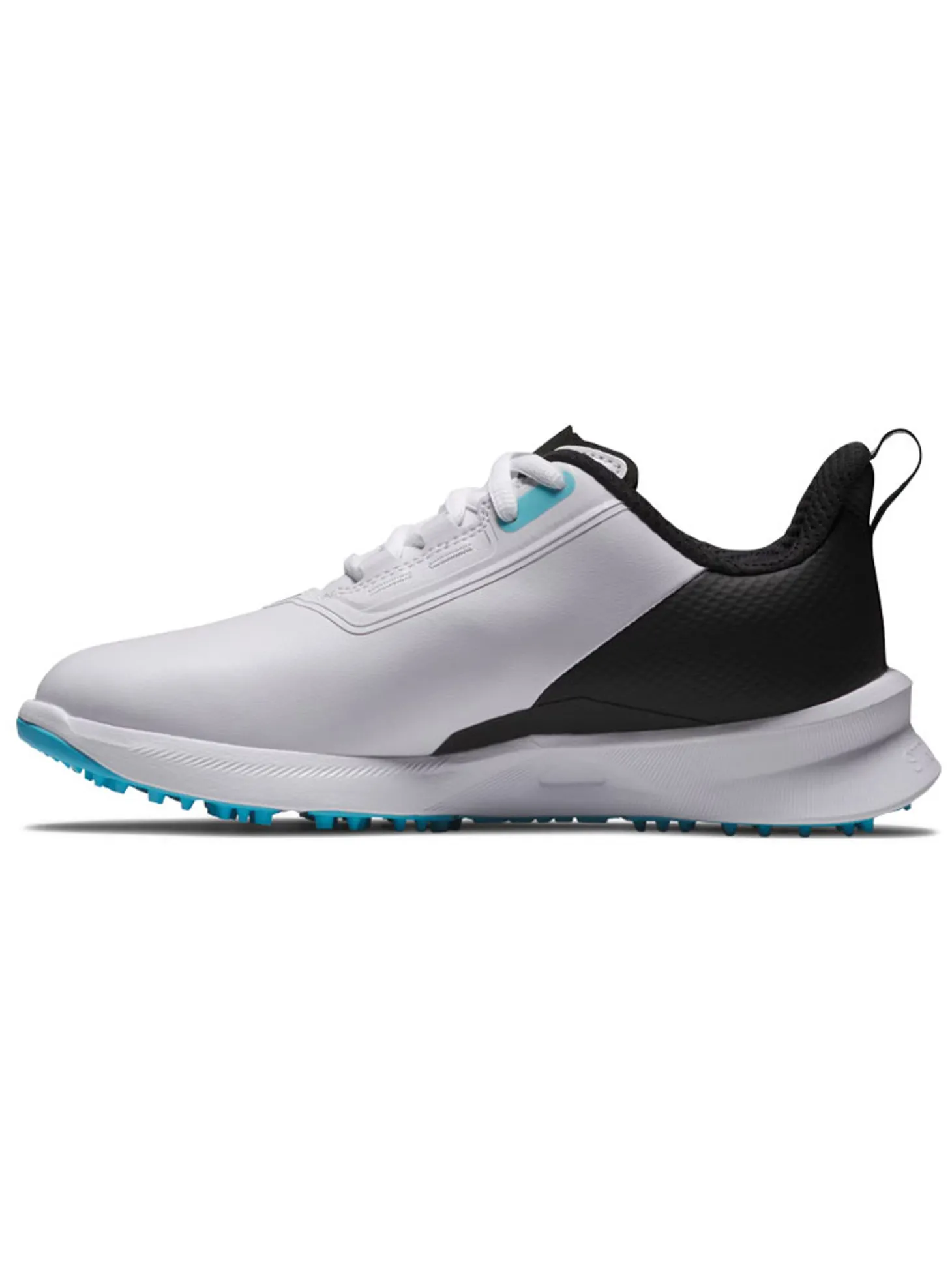 FootJoy Junior Fuel Golf Shoes - White/Black