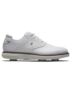 FootJoy Junior Traditions Golf Shoes - White