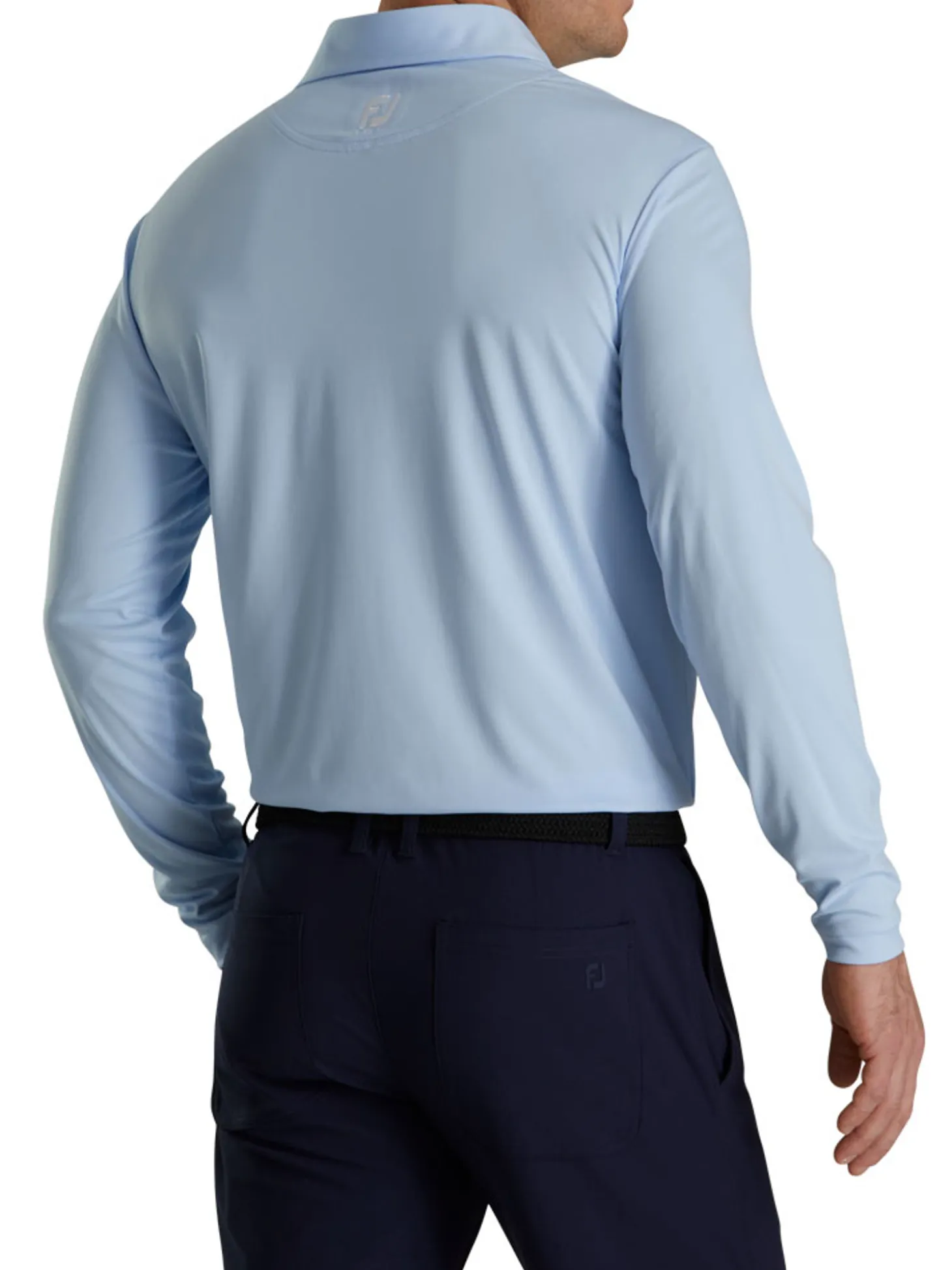 FootJoy Long Sleeve Sun Protection Polo - Sky