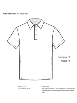 FootJoy Pique Solid Gingham Trim Golf Shirt (Athletic Fit) - Navy