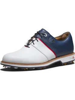 FootJoy Premiere Series Packard Liberty Limited Edition Golf Shoes - White/Navy