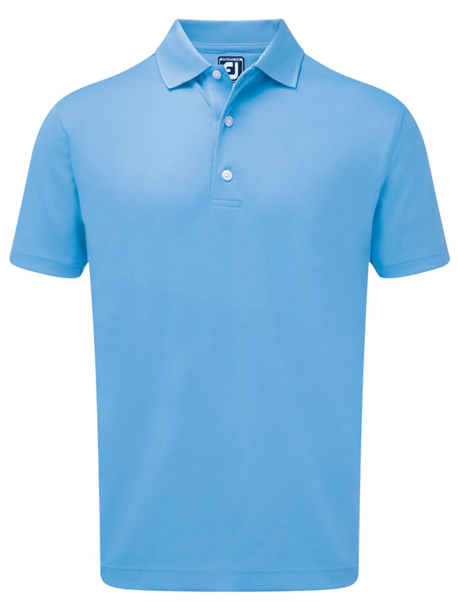 FootJoy Stretch Pique Golf Shirt - Lagoon