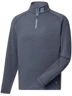 FootJoy Thermoseries Brushed Back Midlayer (Athletic Fit) - Navy