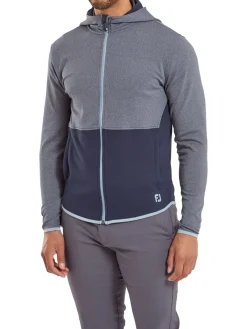 FootJoy Thermoseries Full Zip Hoodie (Athletic Fit) - Navy