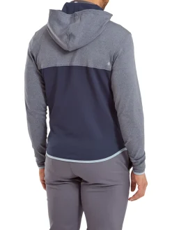 FootJoy Thermoseries Full Zip Hoodie (Athletic Fit) - Navy