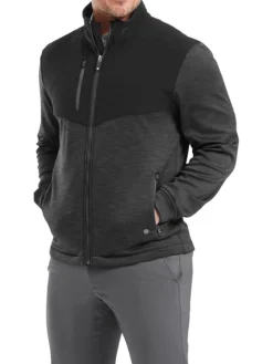 FootJoy Thermoseries Hybrid Midlayer (Athletic Fit) - Black