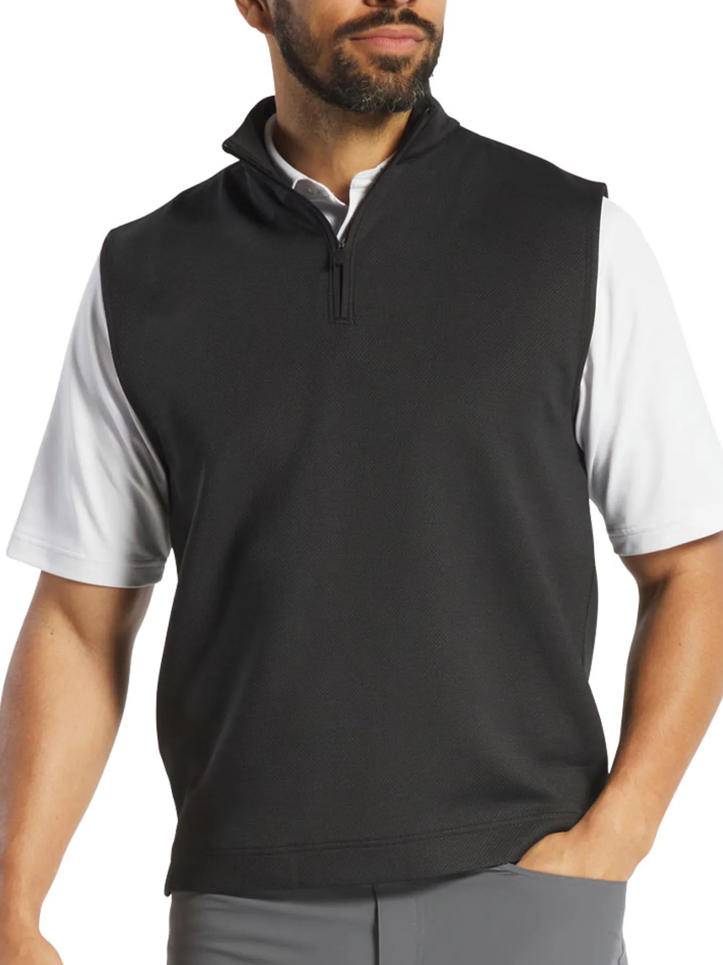 FootJoy Tonal Block Vest - Black