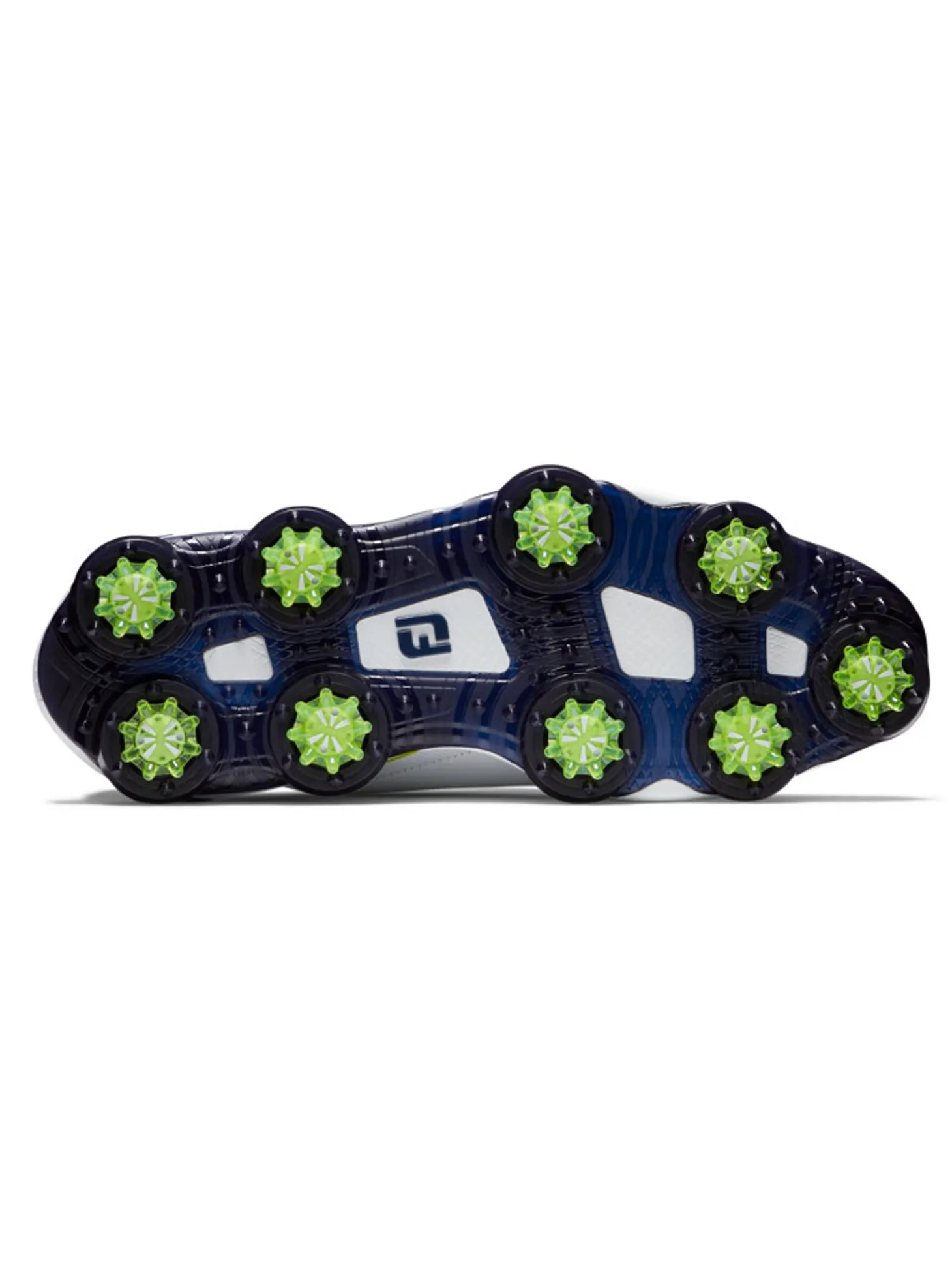 FootJoy Tour Alpha Golf Shoes - White/Navy/Lime