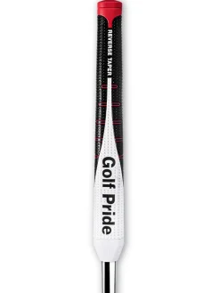 Golf Pride Reverse Taper Pistol Putter Grip - Back/White