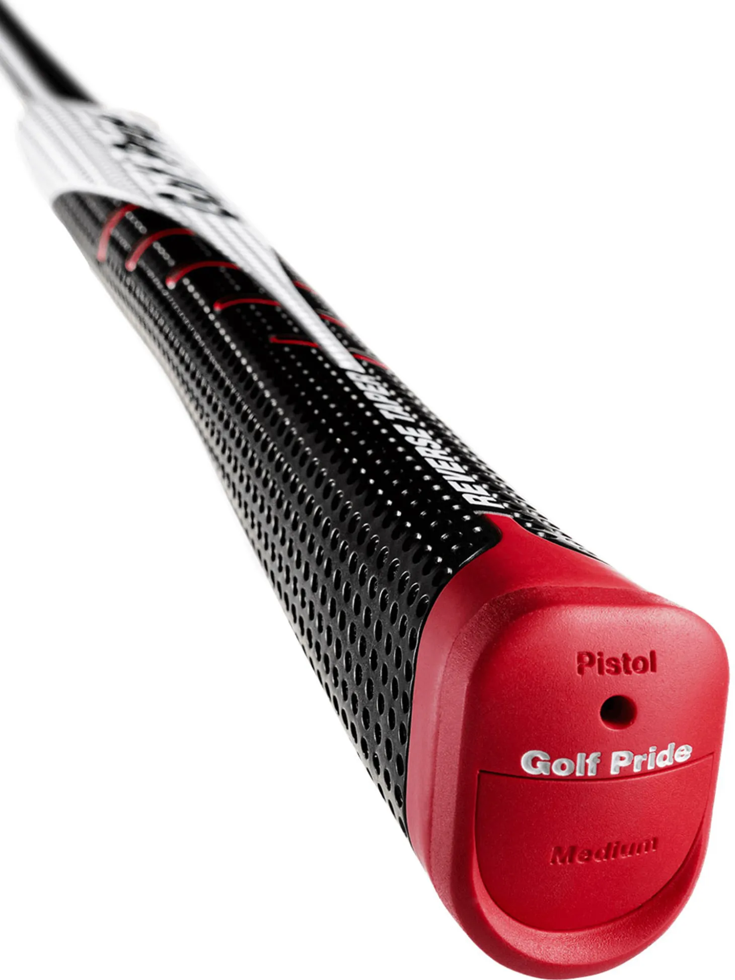 Golf Pride Reverse Taper Pistol Putter Grip - Back/White