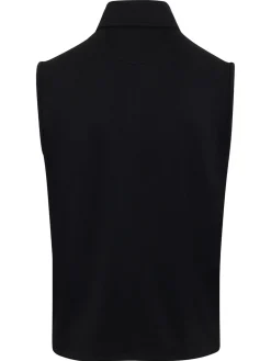 Greg Norman 1/4 Zip Vest - Black