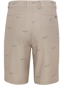 Greg Norman Classic Shark 9.5-Inch Tech Short - Bamboo