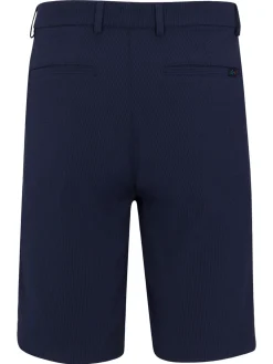 Greg Norman Seersucker Solid 9.5" Short - Navy