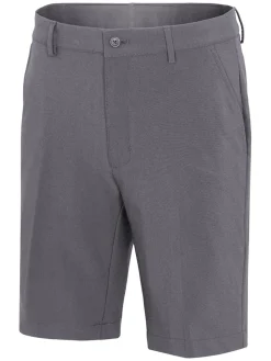 Greg Norman 4-Way Stretch Classic 10-Inch Short - Steel