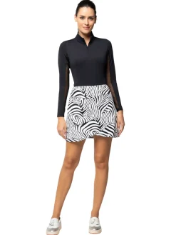 IBKUL Cecilia Print Layered Skort (17.25