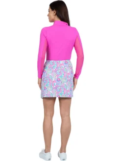 IBKUL Gloria Print Layered Skort (17.25