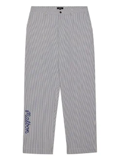 Malbon Cannes Pleated Trouser - Blue