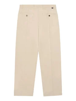 Malbon Cannes Pleated Trouser - Ivory