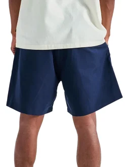 Malbon Classic Pleated Short - Navy