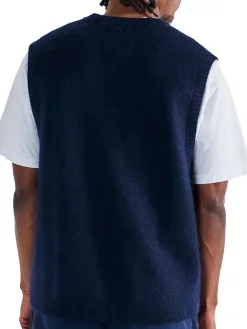 Malbon Domenica Vest - Navy