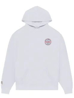 Malbon Eagle Buckets Hoodie - White