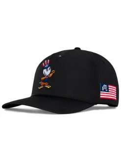 Malbon Eagle Buckets Nylon Rope Hat