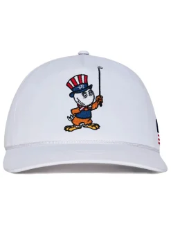 Malbon Eagle Buckets Nylon Rope Hat