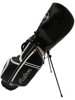 Malbon Evergreen Golf Stand Bag - Black
