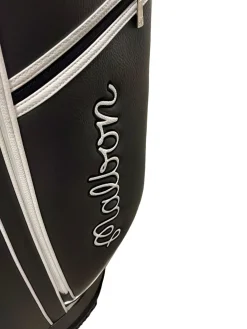 Malbon Evergreen Golf Stand Bag - Black