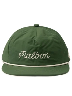 Malbon Evergreen Script Rope Hat