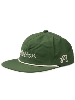 Malbon Evergreen Script Rope Hat