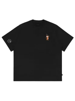 Malbon Evergreen Tiger Buckets Tee - Black